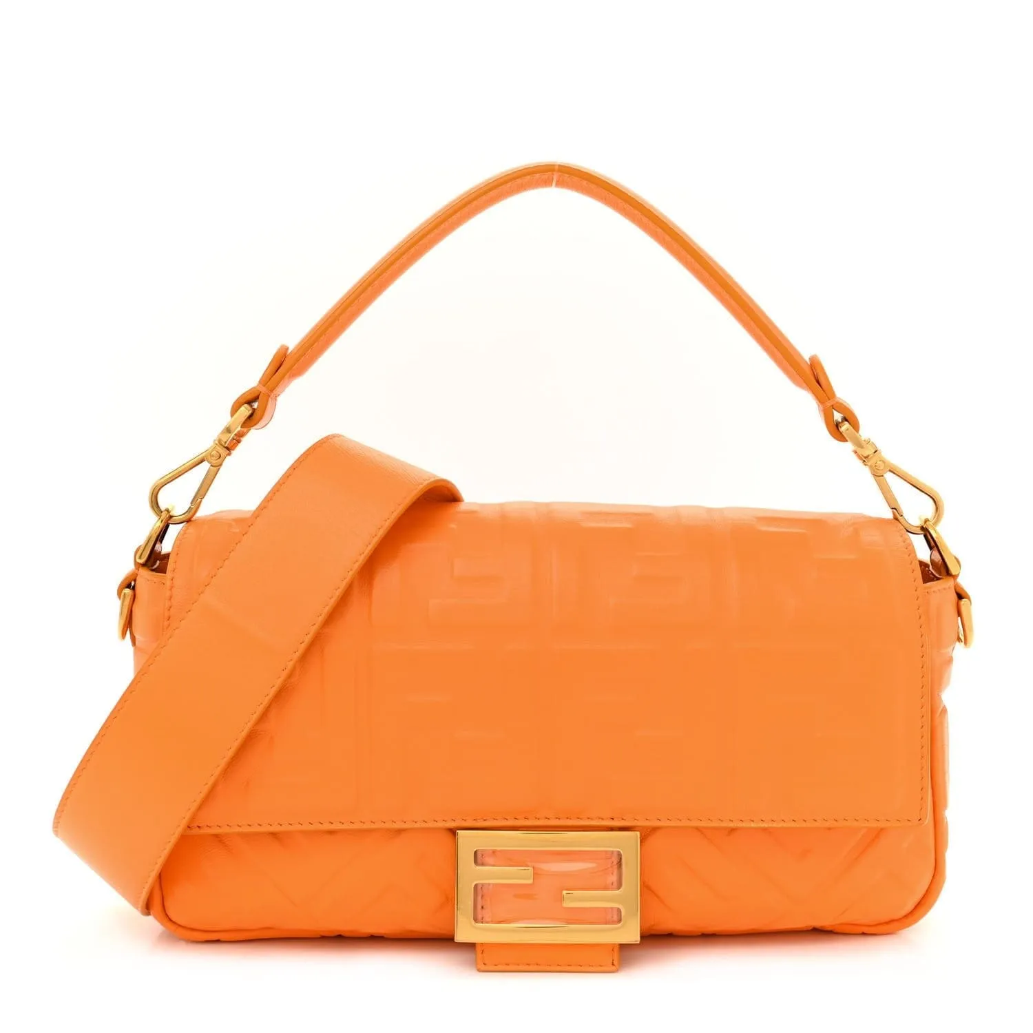 Fendi Nappa FF 1974 Embossed Baguette (Pre-Owned) sold by Zulily