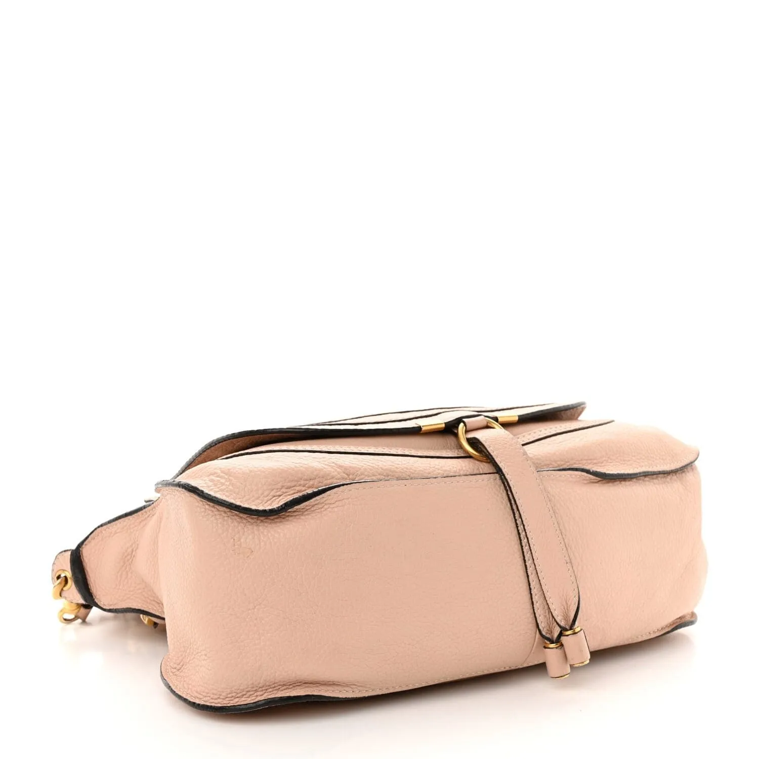 Chloe Calfskin Medium Marcie Satchel Abstract White (Pre-Owned) sold by Zulily product image thumbnail 4