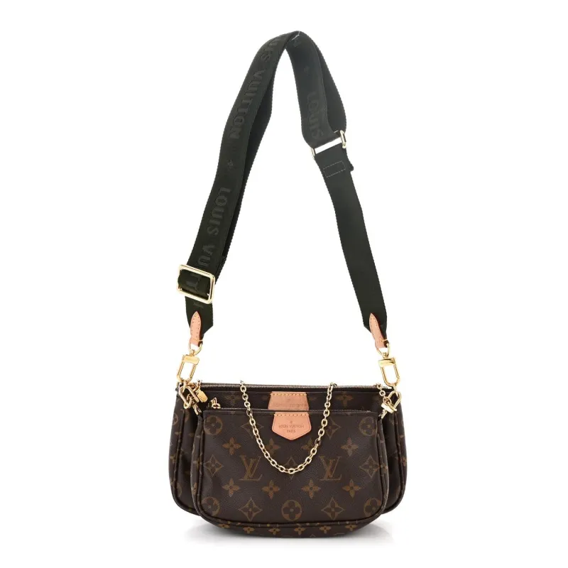 Louis Vuitton Monogram Multi Pochette Accessories Large Pochette Kaki (Pre-Owned) sold by Zulily