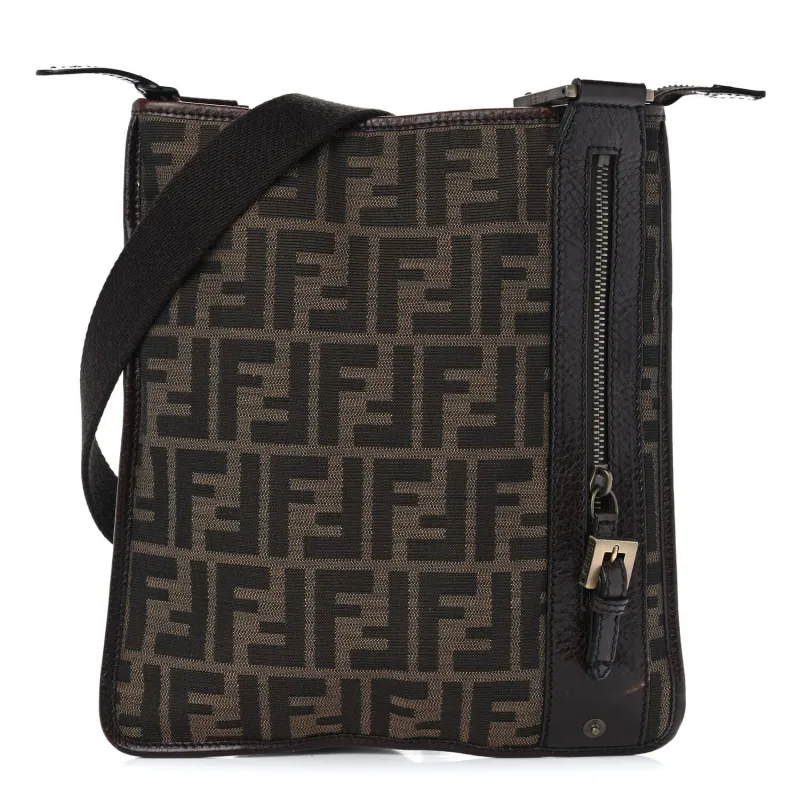 Fendi Zucca Messenger Bag Tobacco (Pre-Owned) sold by Zulily