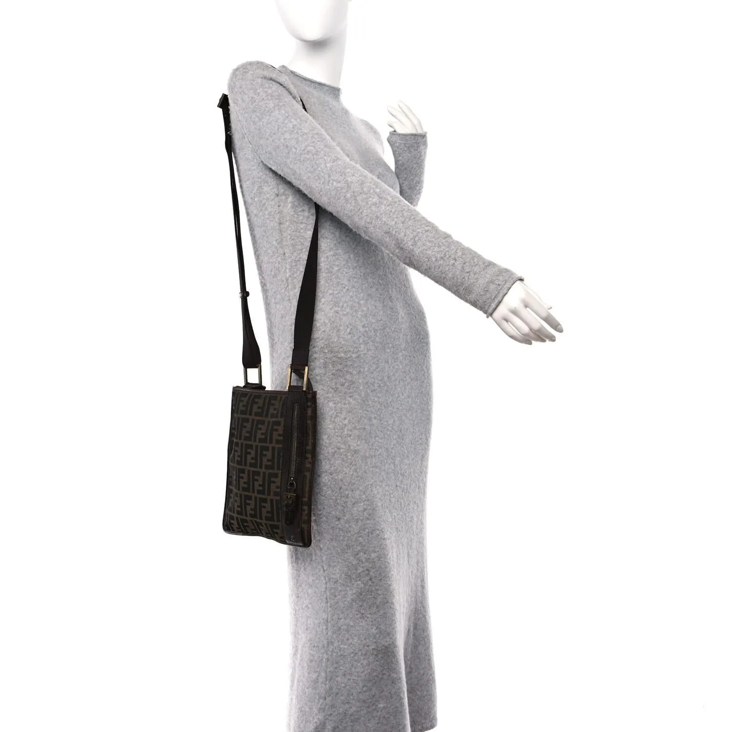 Fendi Zucca Messenger Bag Tobacco (Pre-Owned) sold by Zulily product image thumbnail 2