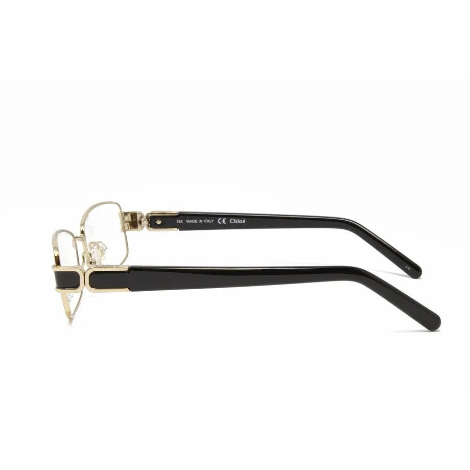 Gold Black Women's eyeglasses Metal Frame sold by Zulily product image thumbnail 3