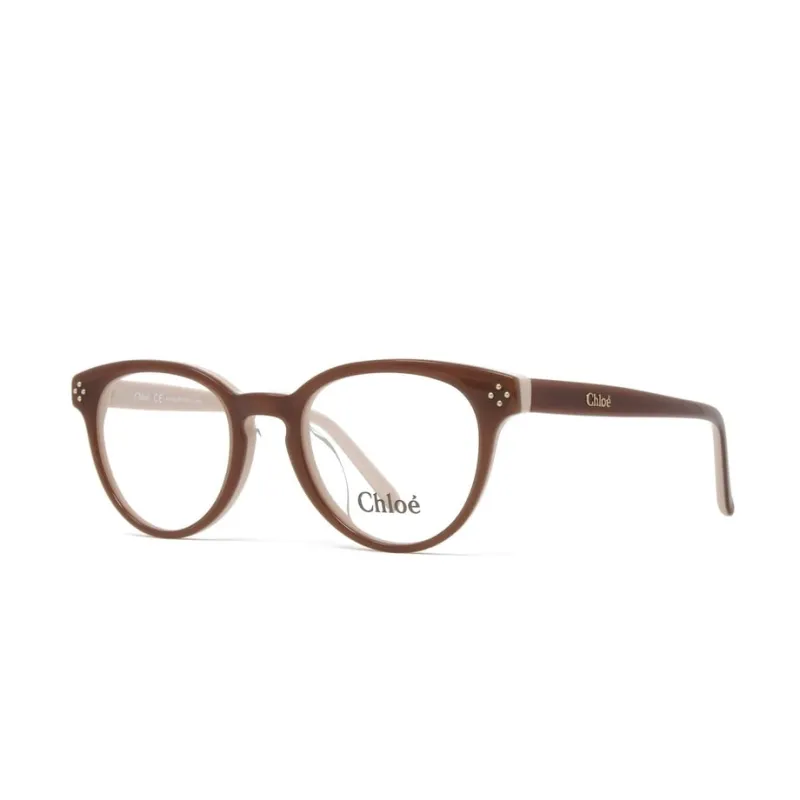 Brown Beige Women's Round Plastic Eyeglasses sold by Zulily
