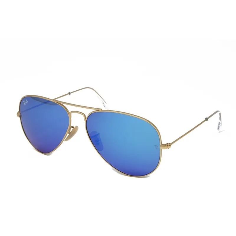 Matte Gold Unisex Large Aviator Metal Sunglasses sold by Zulily