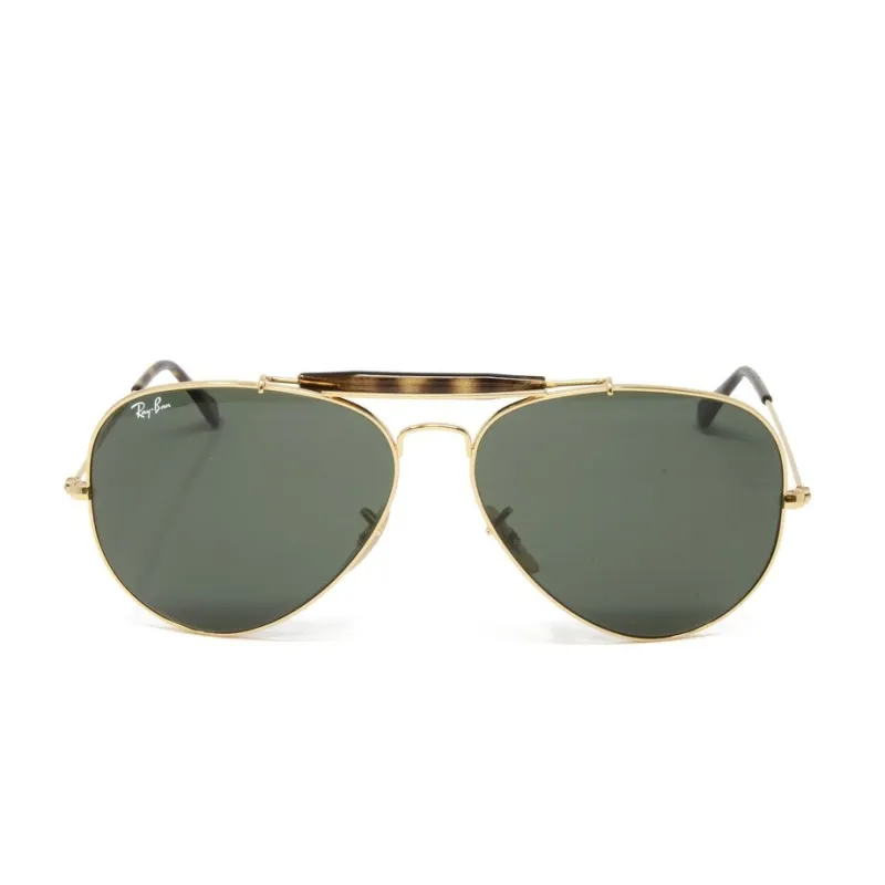 Outdoorsman II Men's Gold Metal Aviator Sunglasses sold by Zulily