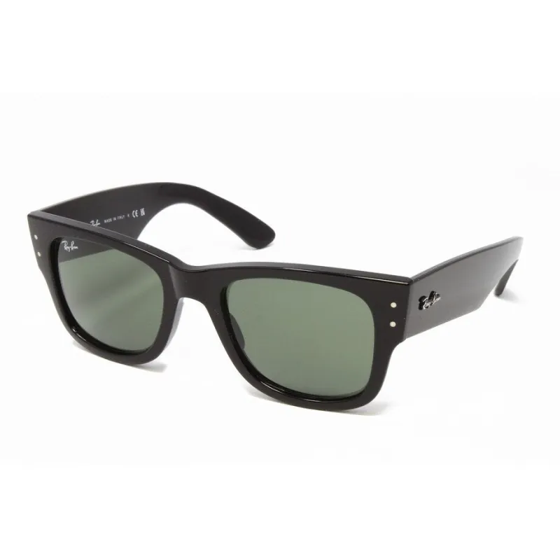 Black Mega Wayfarer Unisex Plastic Sunglasses sold by Zulily