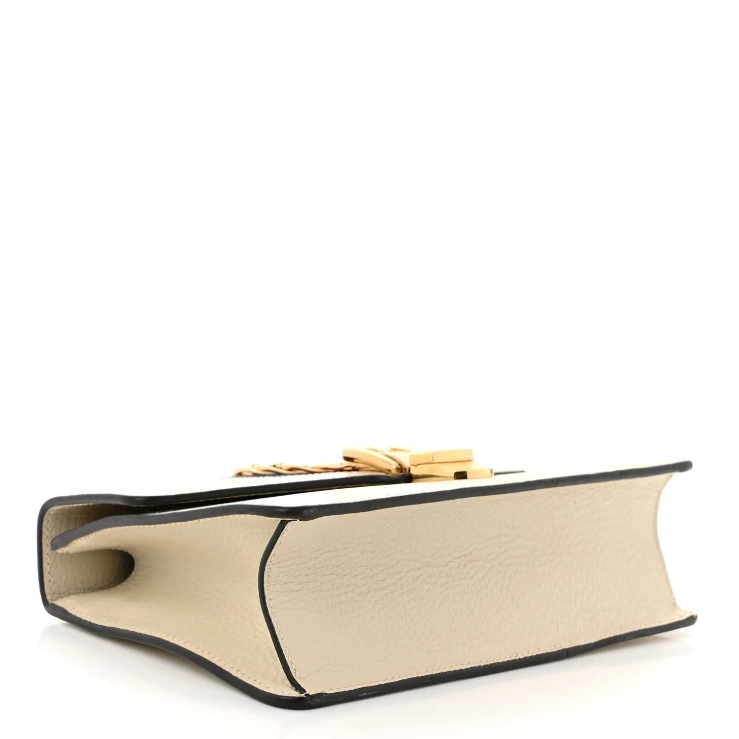 Gucci Textured Calfskin Bee Star Print Small Sylvie Shoulder Bag Mystic White (Pre- sold by Zulily product image thumbnail 4