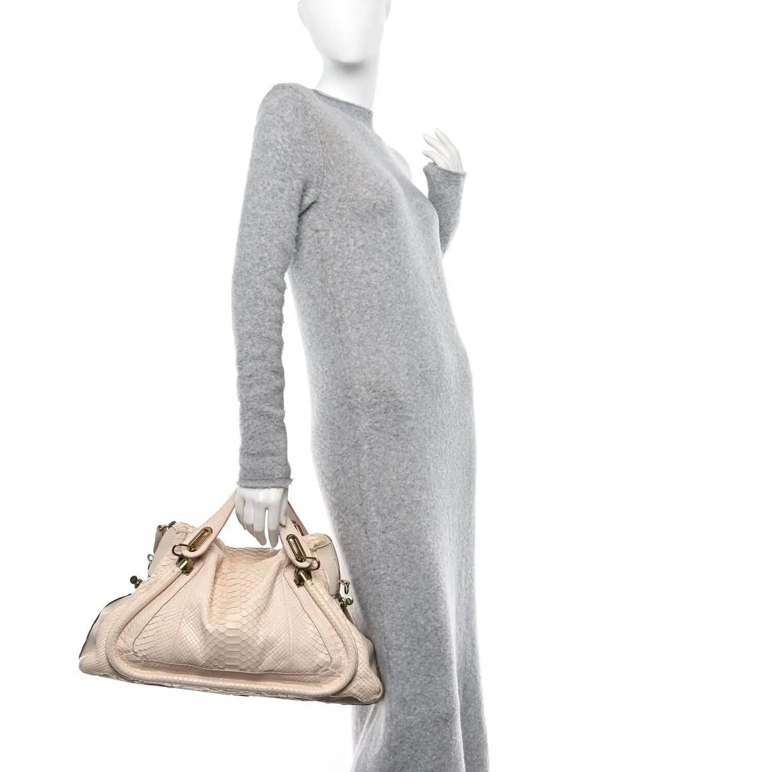 Chloe Snakeskin Large Paraty Bliss Pink (Pre-Owned) sold by Zulily product image thumbnail 2