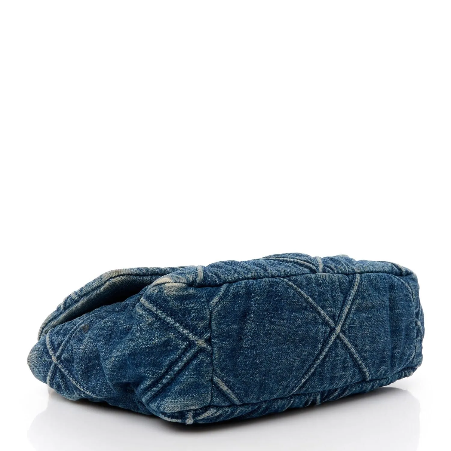 Chanel Denim Quilted Medium Chanel 19 Flap Blue (Pre-Owned) sold by Zulily product image thumbnail 4