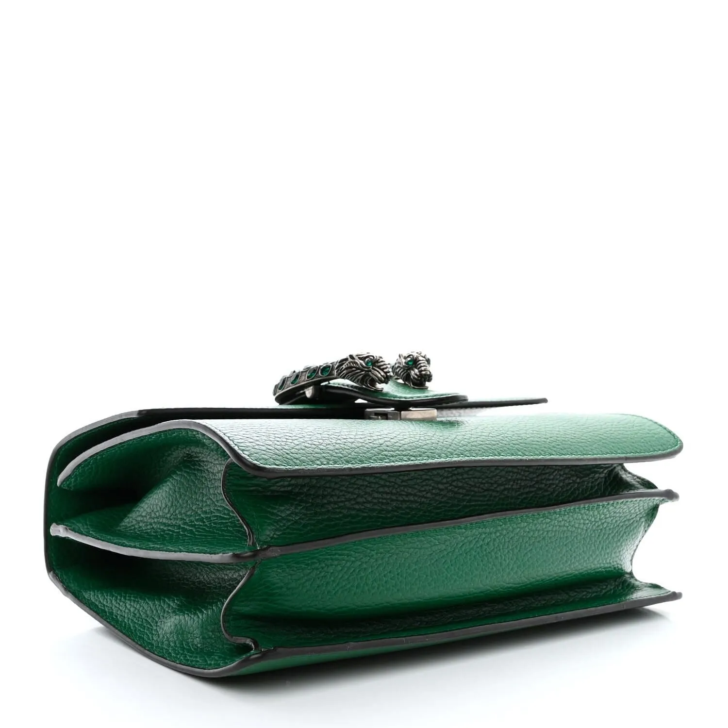 Gucci Dollar Calfskin Crystal Web Medium Dionysus Bamboo Top Handle Bag Emerald (Pr sold by Zulily product image thumbnail 4