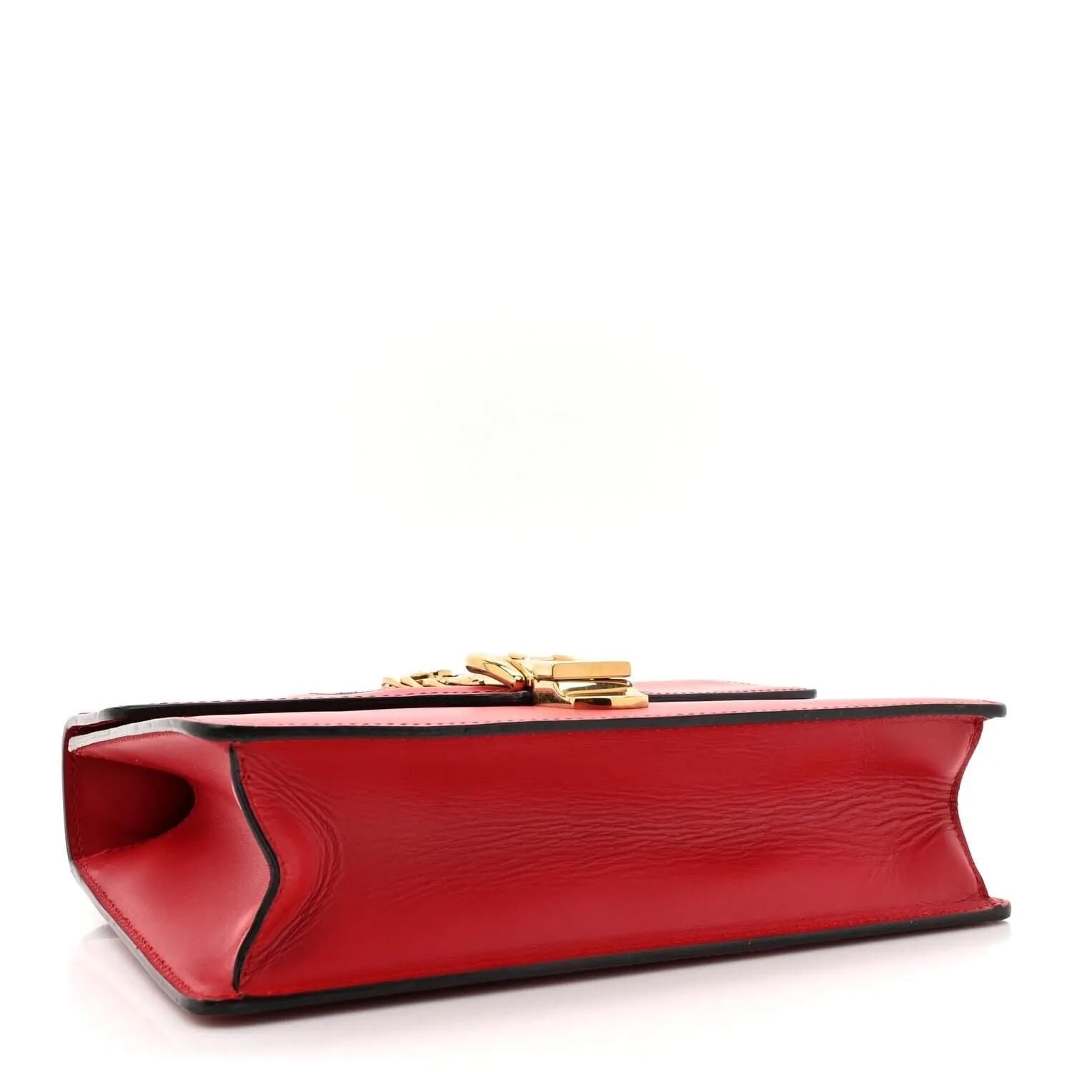 Gucci Calfskin Small Sylvie Shoulder Bag Hibiscus Red (Pre-Owned) sold by Zulily product image thumbnail 4