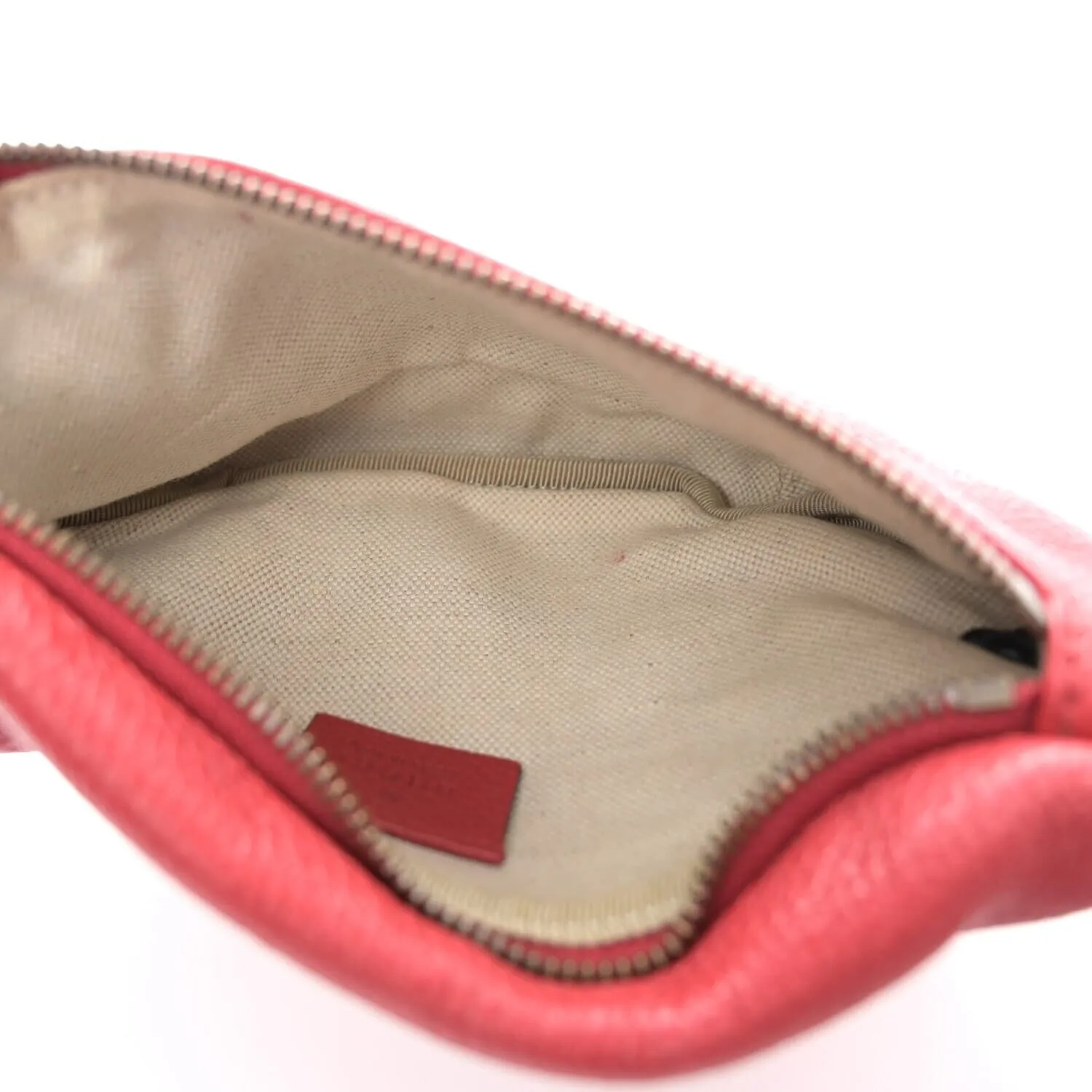 Gucci Grained Calfskin Small Logo Belt Bag Hibiscus Red (Pre-Owned) sold by Zulily product image thumbnail 5