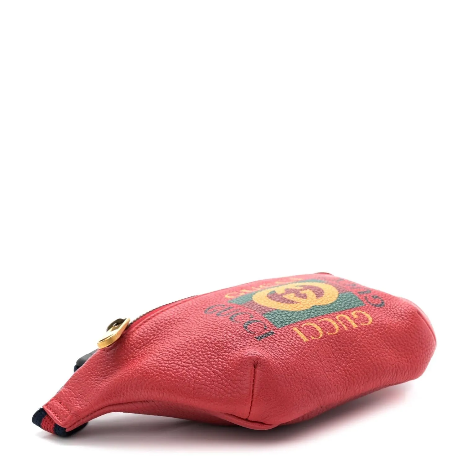 Gucci Grained Calfskin Small Logo Belt Bag Hibiscus Red (Pre-Owned) sold by Zulily product image thumbnail 4