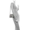 Chanel Metallic Lambskin Quilted Mini Square Flap Silver (Pre-Owned) sold by Zulily