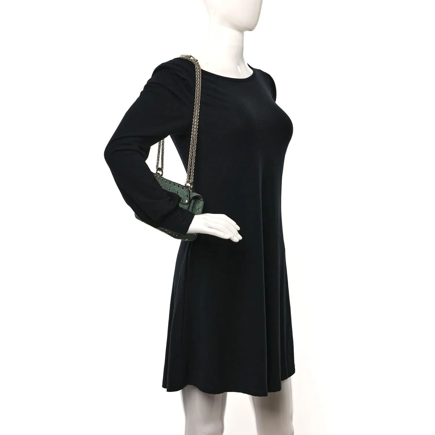 Valentino Garavani Suede Small Rockstud Spike Shoulder Bag Nube (Pre-Owned) sold by Zulily product image thumbnail 2