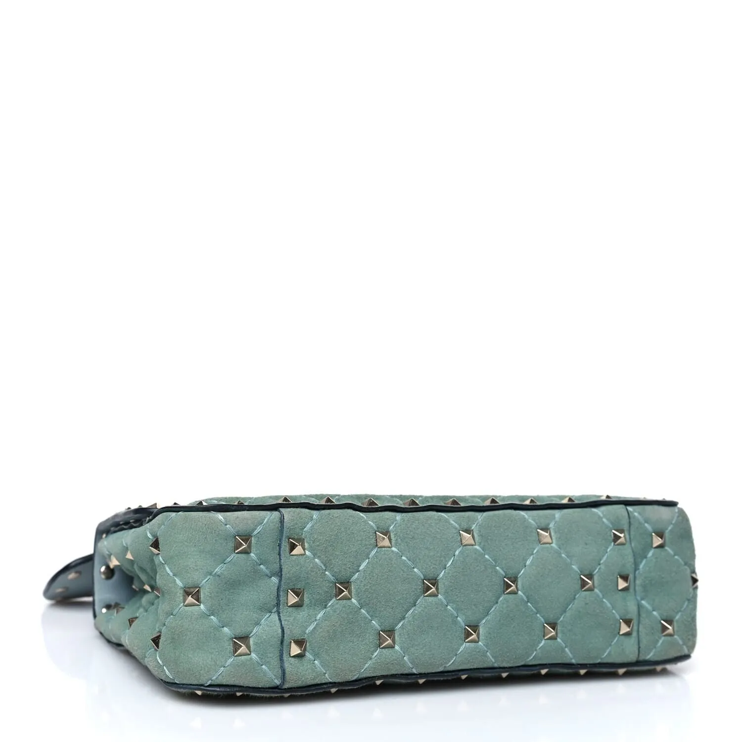 Valentino Garavani Suede Small Rockstud Spike Shoulder Bag Nube (Pre-Owned) sold by Zulily product image thumbnail 4