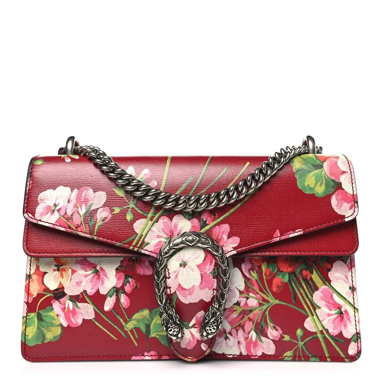 Gucci Calfskin Blooms Print Small Dionysus Shoulder Bag Romantic Cherry Multicolor sold by Zulily