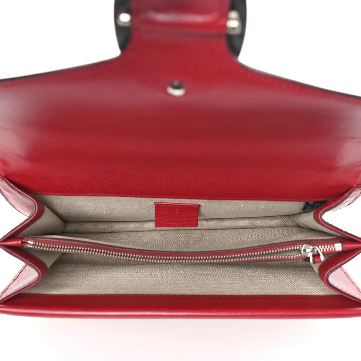 Gucci Calfskin Blooms Print Small Dionysus Shoulder Bag Romantic Cherry Multicolor sold by Zulily product image thumbnail 5