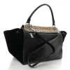 Celine Snakeskin Suede Medium Trapeze Black (Pre-Owned) sold by Zulily
