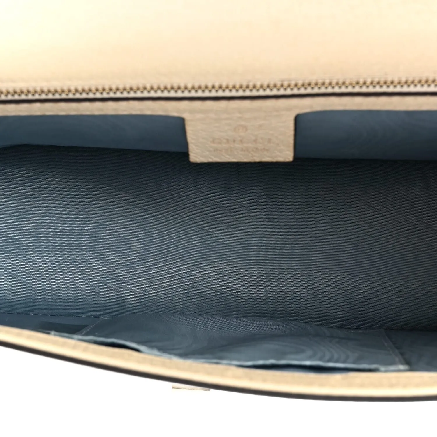 Gucci Textured Calfskin Bee Star Print Small Sylvie Shoulder Bag Mystic White (Pre- sold by Zulily product image thumbnail 5