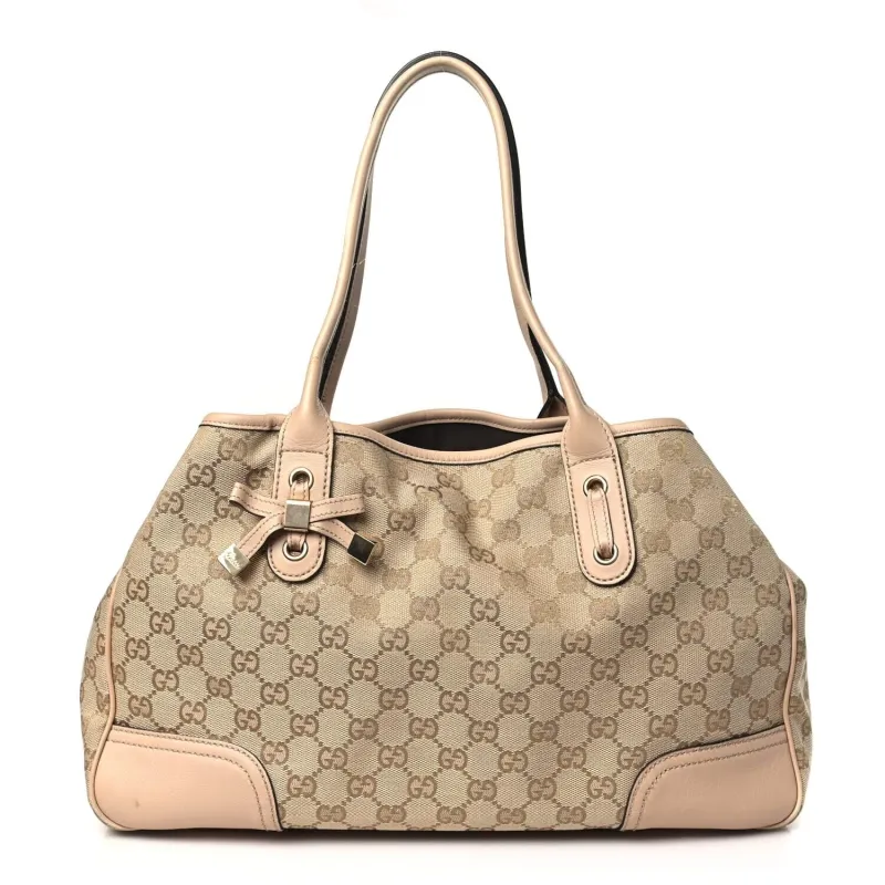 Gucci Princy Tote Bag GG Canvas (Pre-Owned) sold by Zulily