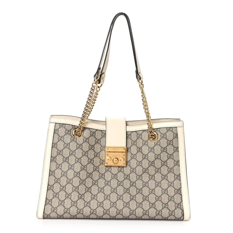 Gucci Padlock Shoulder Bag GG Supreme (Pre-Owned) sold by Zulily