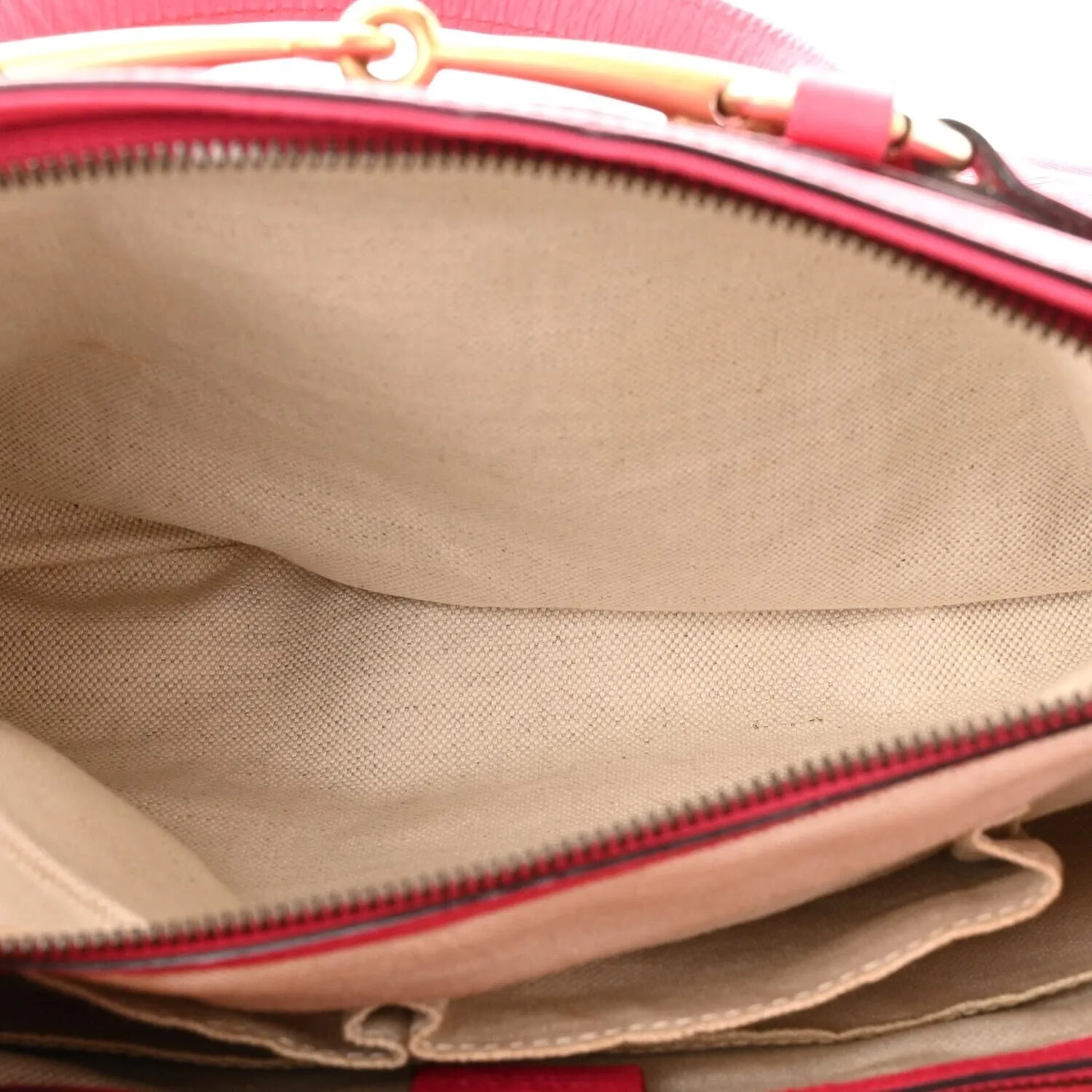 Gucci Textured Calfskin Medium Bright Bit Tote Shocking Pink (Pre-Owned) sold by Zulily product image thumbnail 5