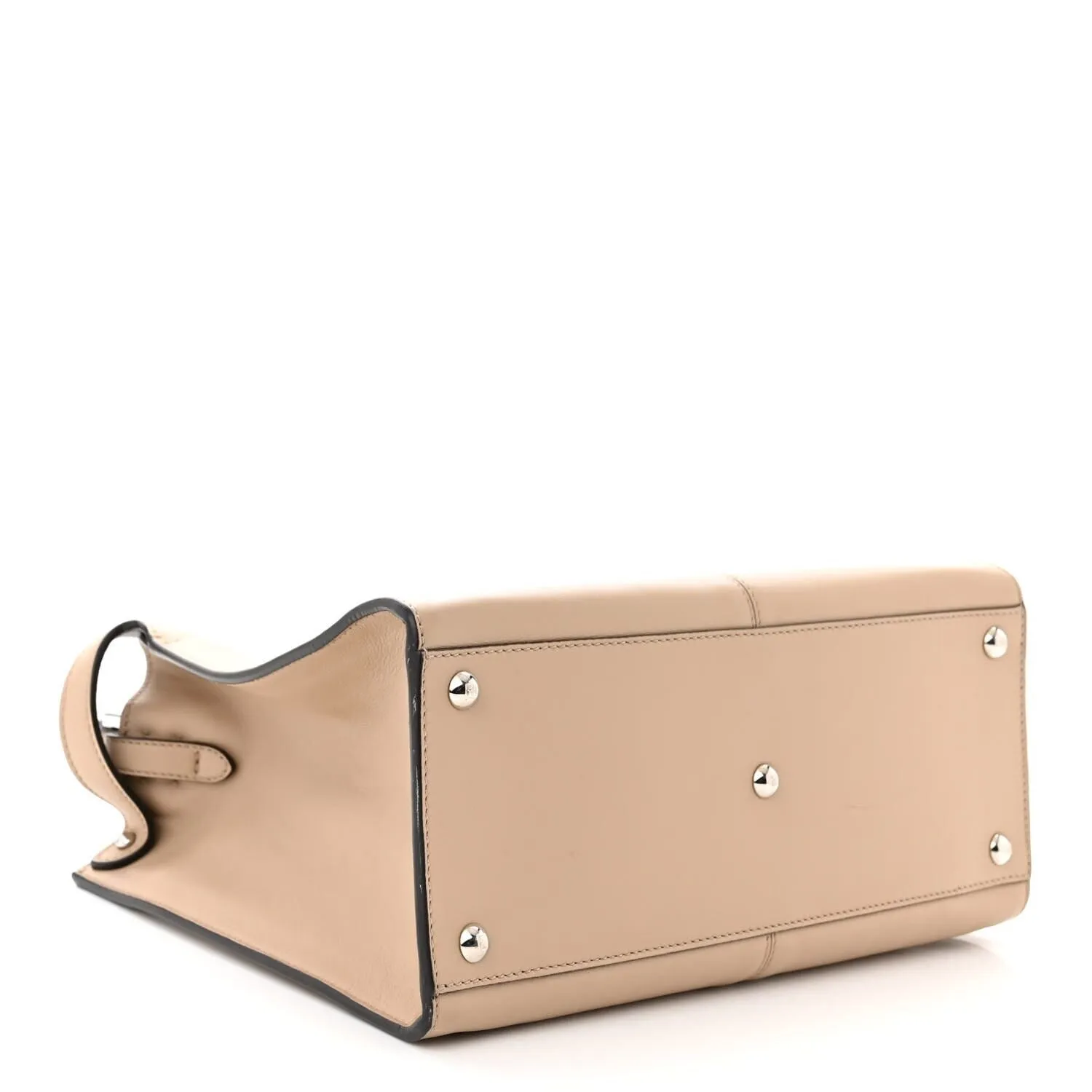 Fendi Vitello Seta Light Camoscio Medium Peekaboo X-Lite Amido Ciclamino (Pre-Owned sold by Zulily product image thumbnail 4