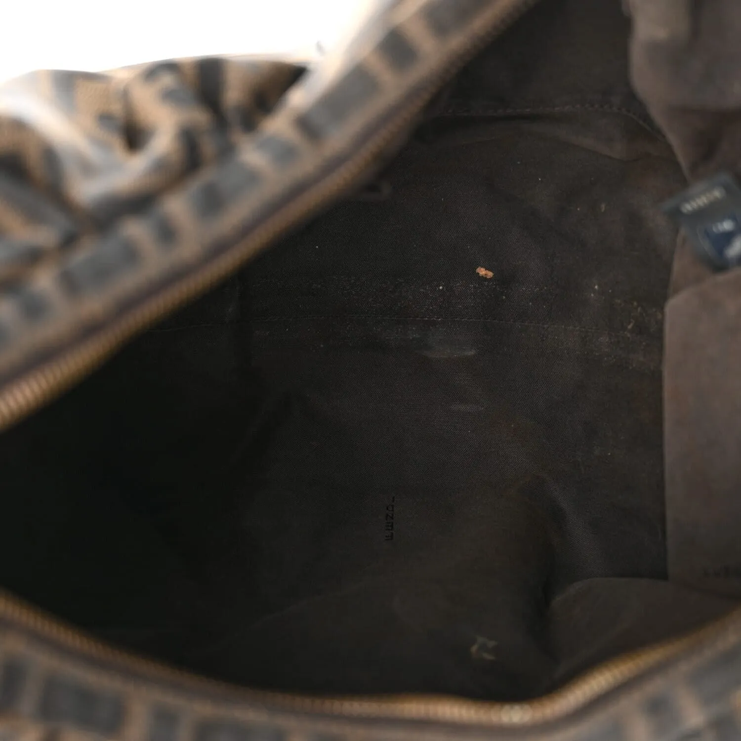 Fendi Zucca B Buckle Hobo Tobacco Castagna (Pre-Owned) sold by Zulily product image thumbnail 5