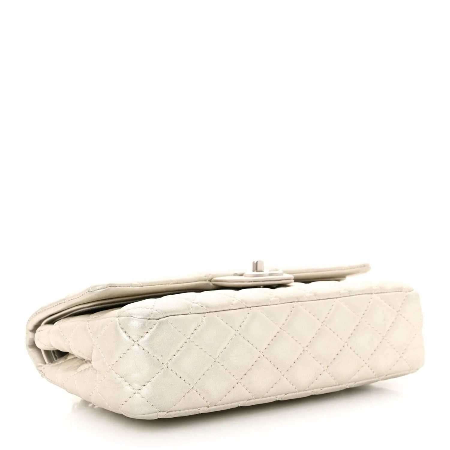 Chanel Classic Double Flap SHW Lambskin (Pre-Owned) sold by Zulily product image thumbnail 4