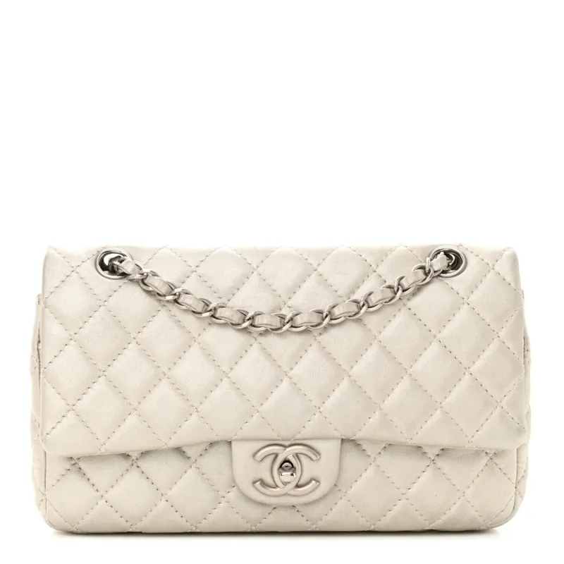 Chanel Classic Double Flap SHW Lambskin (Pre-Owned) sold by Zulily