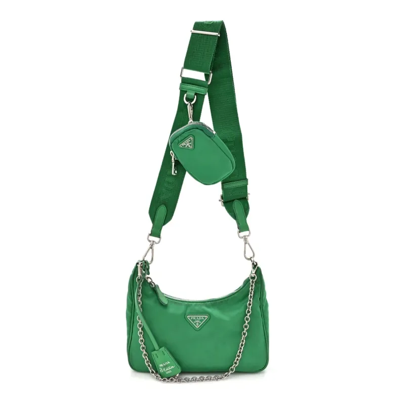 Prada Re-Edition 2005 Mini Shoulder Bag Tessuto (Pre-Owned) sold by Zulily