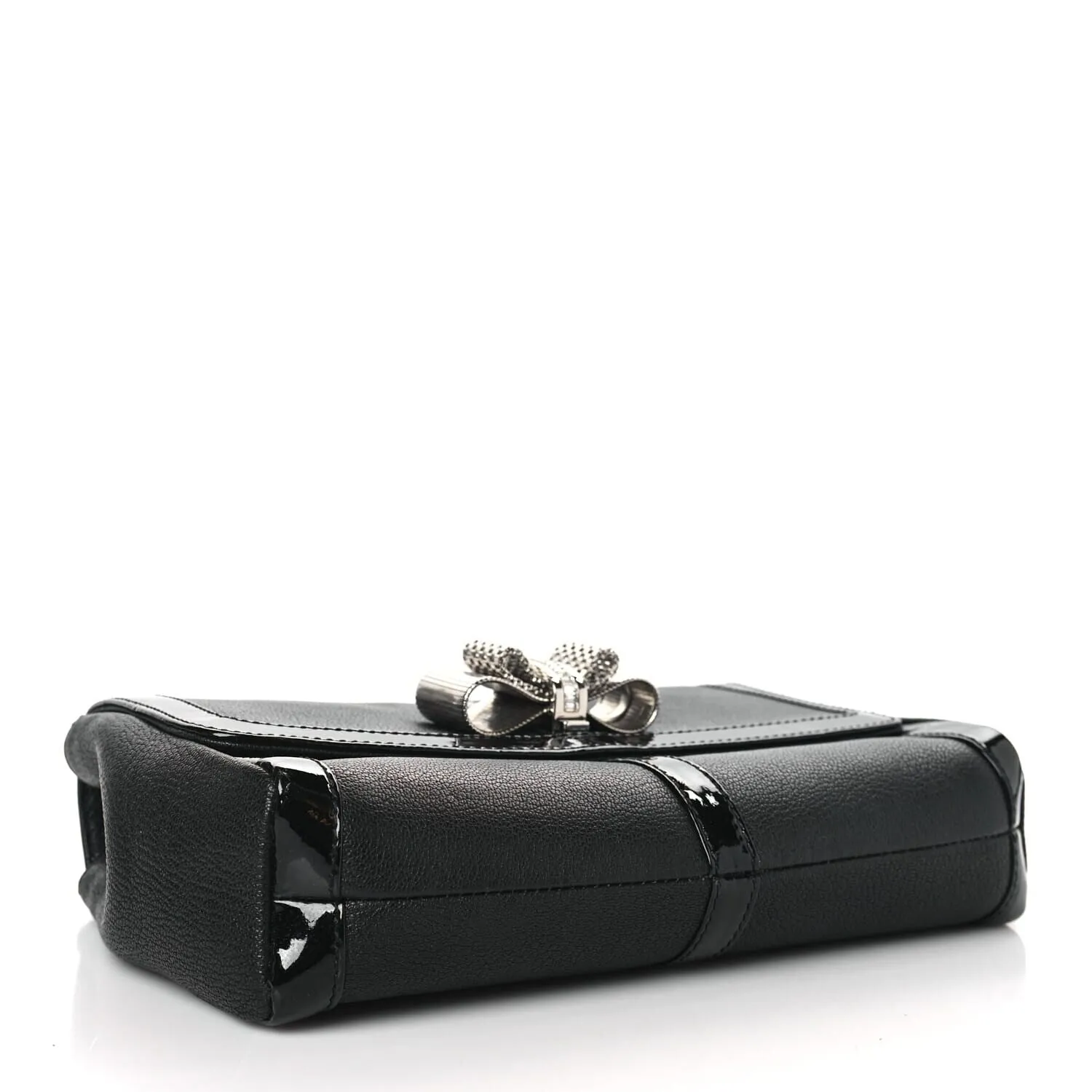 Louboutin Calfskin Small Sweety Charity NV Shoulder Bag Black (Pre-Owned) sold by Zulily product image thumbnail 4