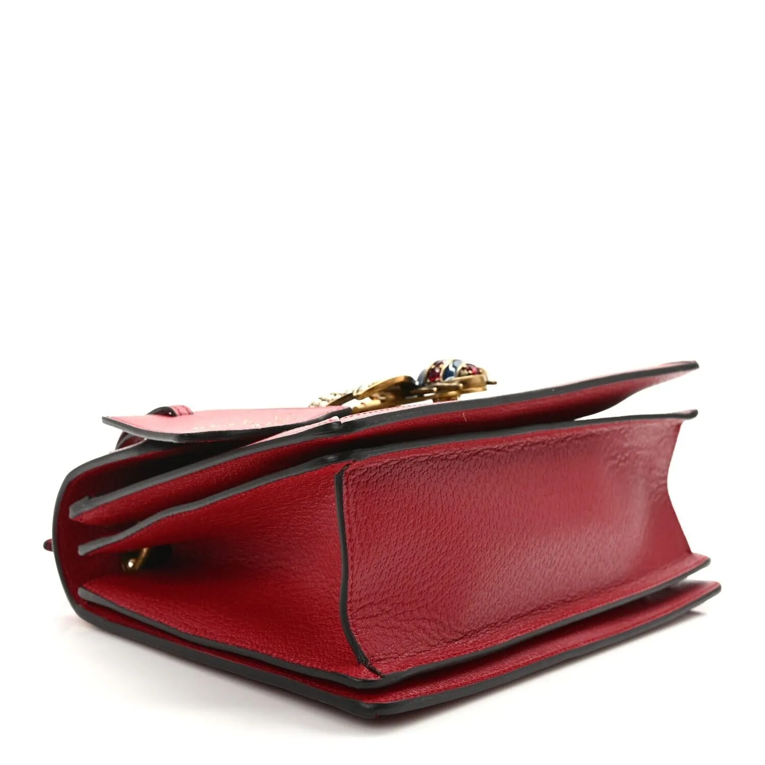 Gucci GG Supreme Monogram Small Queen Margaret Top Handle Bag Red (Pre-Owned) sold by Zulily product image thumbnail 4