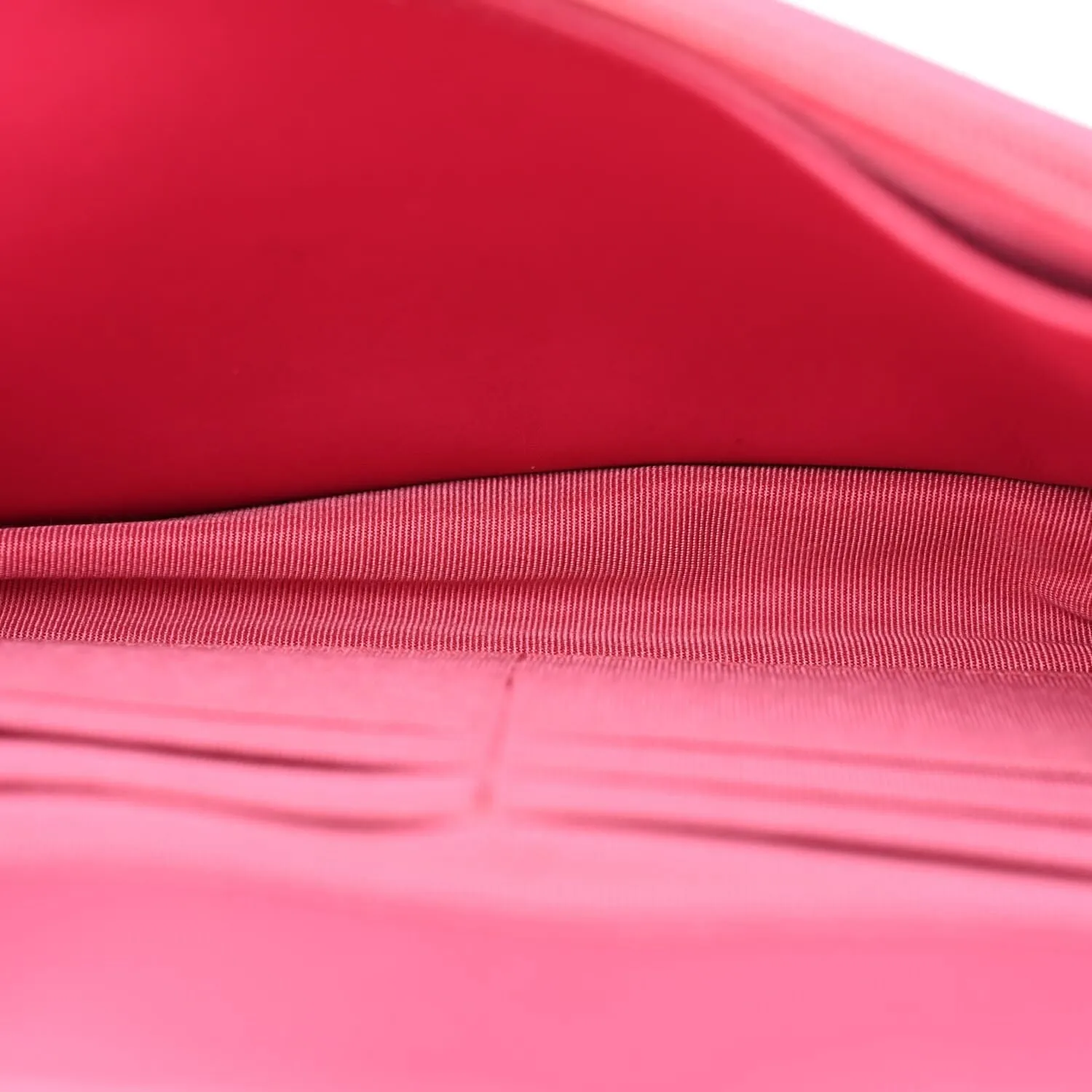 Chanel Patent Quilted Wallet On Chain WOC Dark Pink (Pre-Owned) sold by Zulily product image thumbnail 5