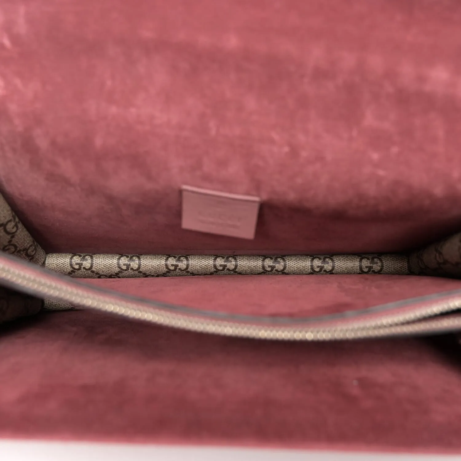 Gucci GG Supreme Monogram Blooms Small Dionysus Shoulder Bag Beige Multicolor Dry R sold by Zulily product image thumbnail 5