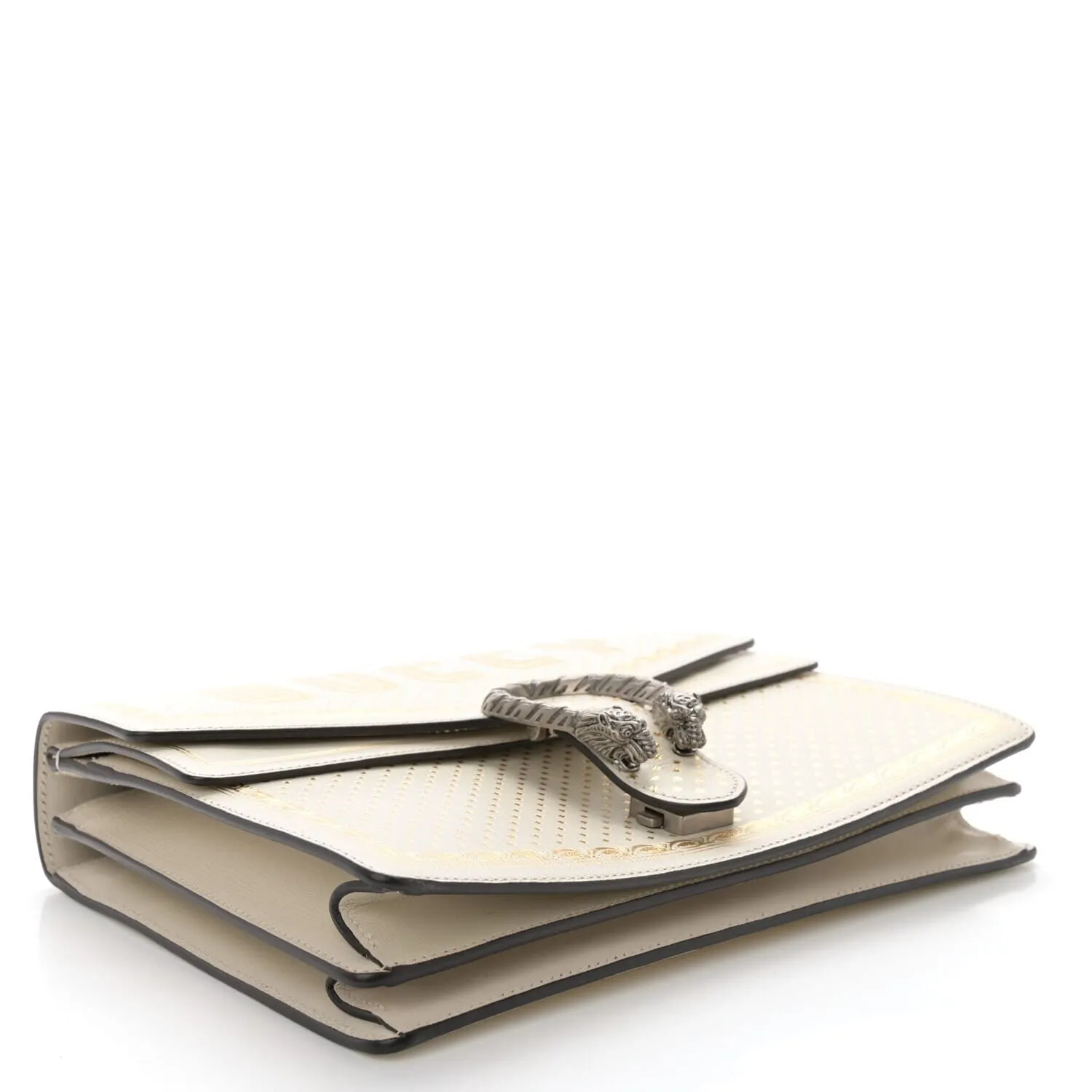 Gucci X SEGA Calfskin GUCCY Stars Medium Dionysus Shoulder Bag Mystic White Gold (P sold by Zulily product image thumbnail 4