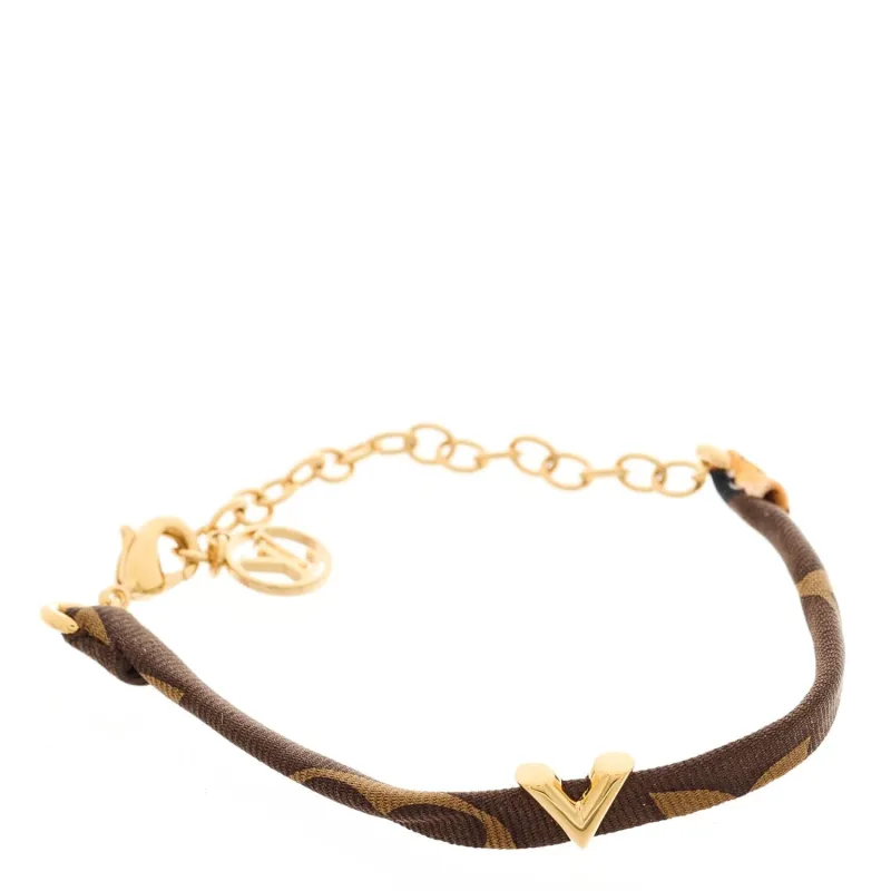 Louis Vuitton Silk Essential V Bracelet (Pre-Owned) sold by Zulily