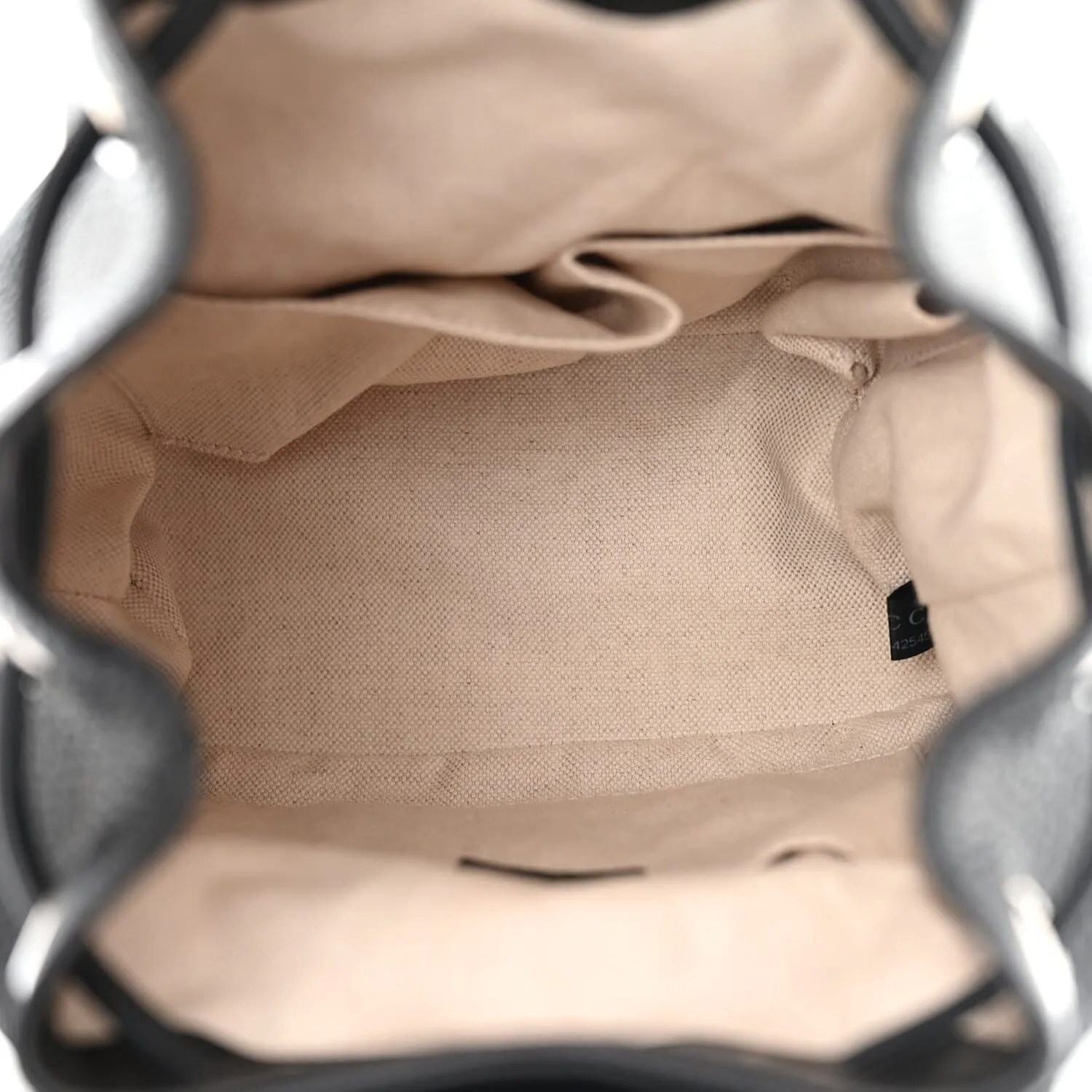 Gucci Calfskin Small Bamboo Backpack Black (Pre-Owned) sold by Zulily product image thumbnail 5