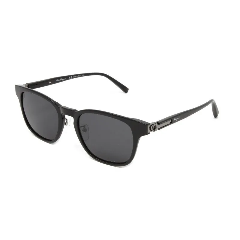 Black Gunmetal Unisex Square Plastic Sunglasses sold by Zulily