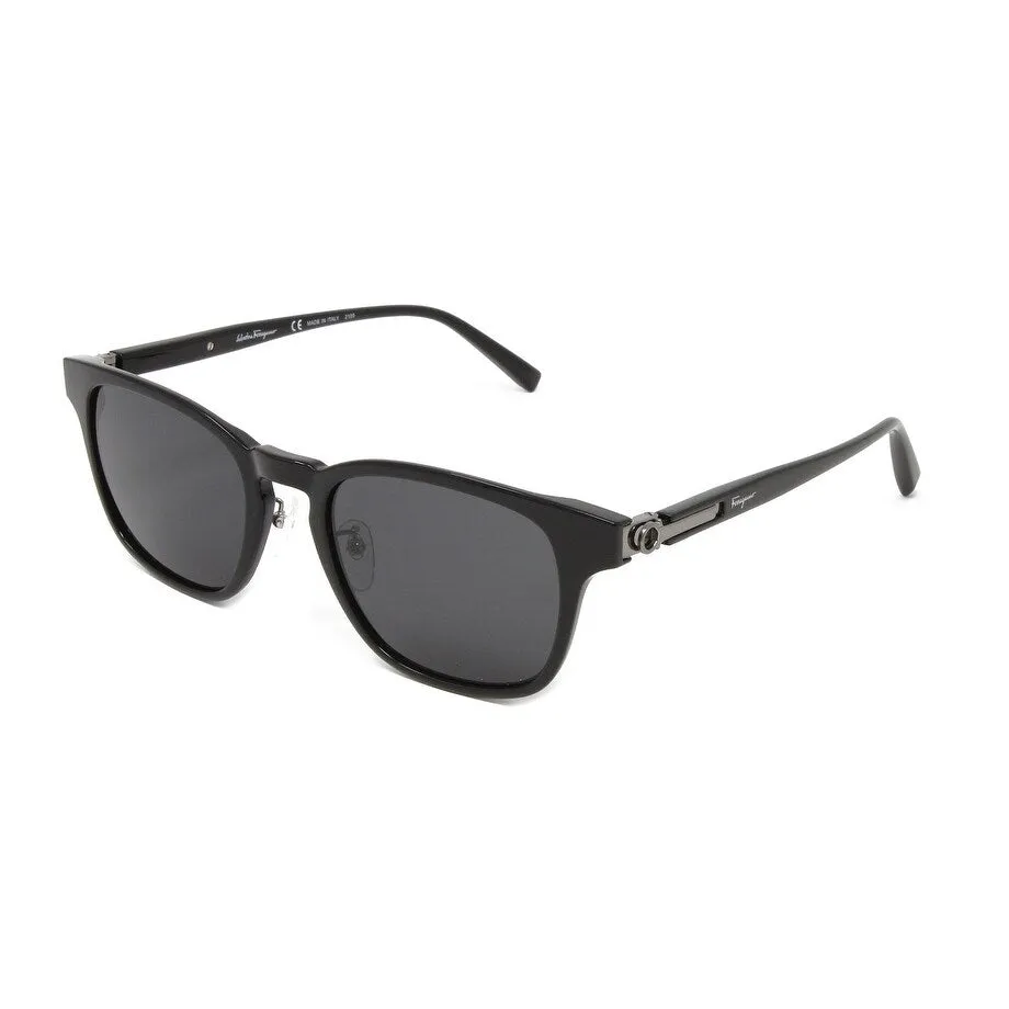 Black Gunmetal Unisex Square Plastic Sunglasses sold by Zulily