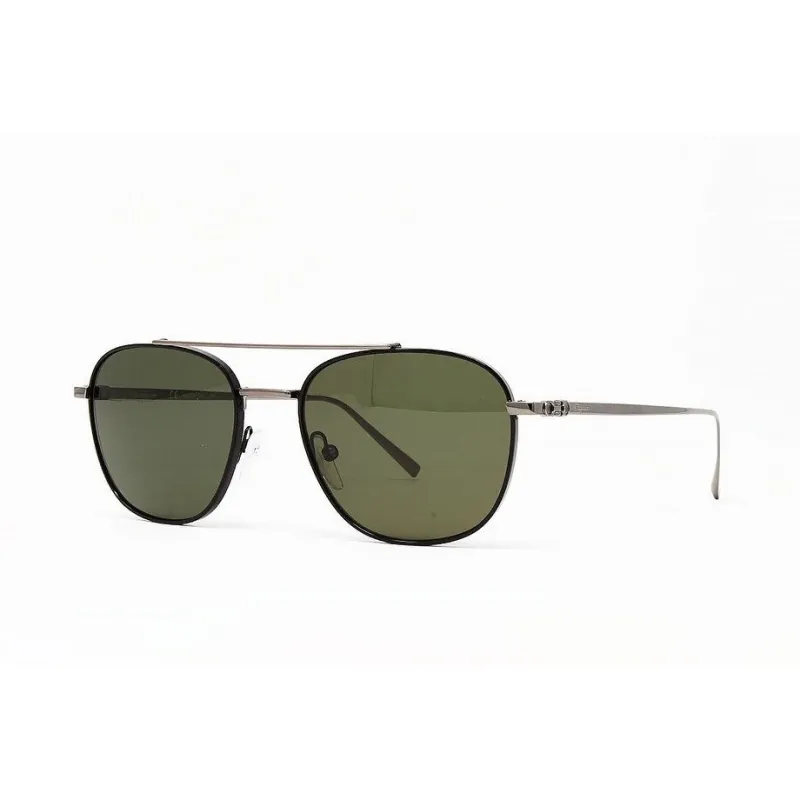 Shiny Gunmetal Unisex Aviator Metal Sunglasses sold by Zulily