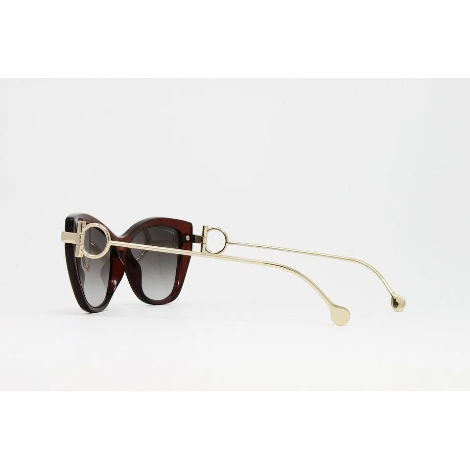 Brown Women's Cat Eye Plastic Sunglasses sold by Zulily product image thumbnail 3