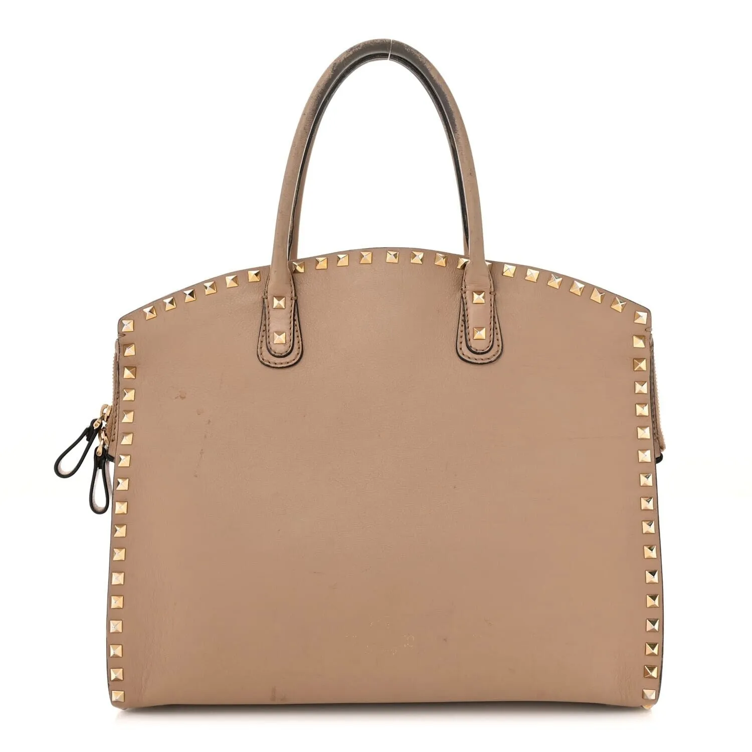 Valentino Garavani Vitello Rockstud Dome Shopper (Pre-Owned) sold by Zulily