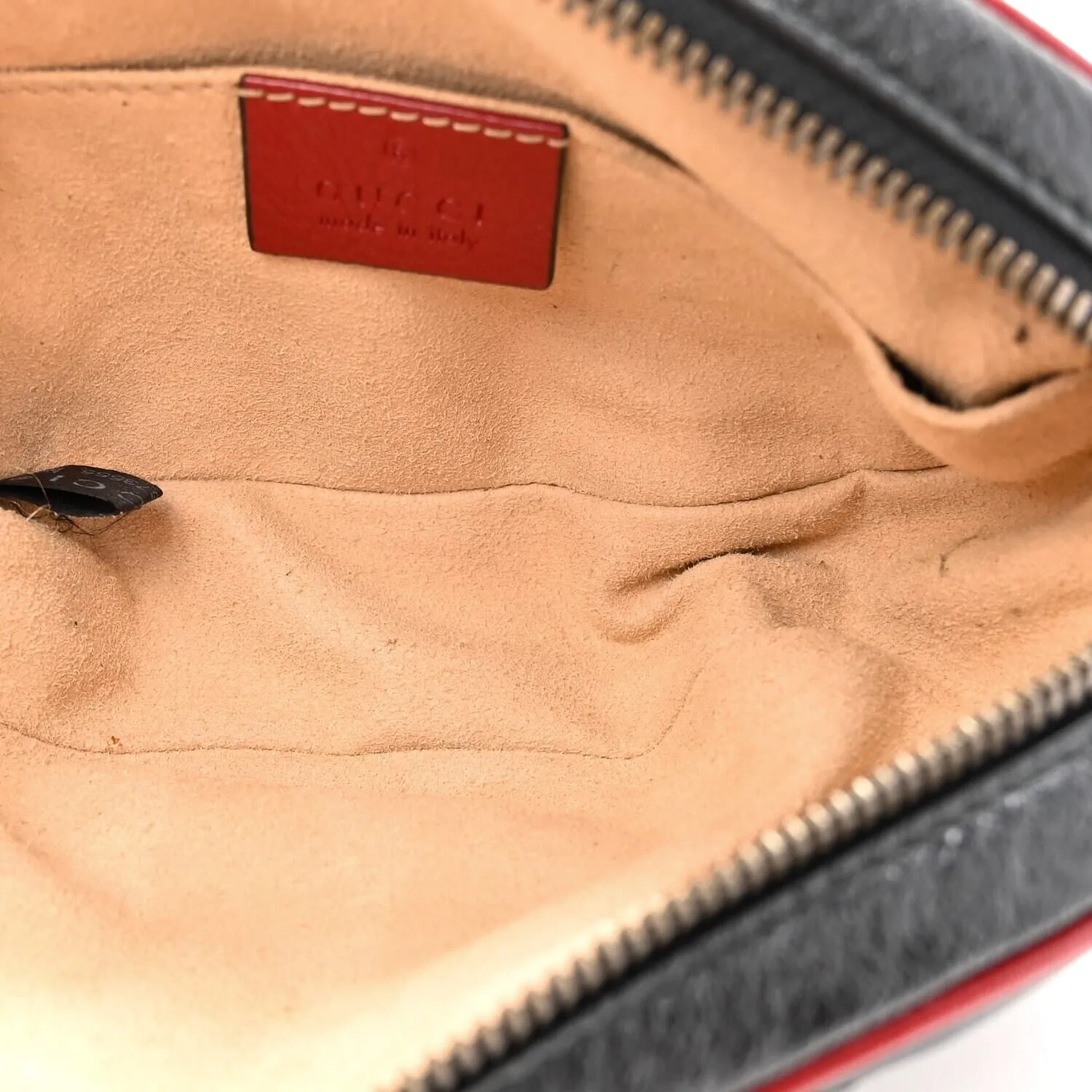 Gucci Azalea Calfskin Matelasse Diagonal Torchon GG Marmont Belt Bag 95 38 Black Ro sold by Zulily product image thumbnail 5