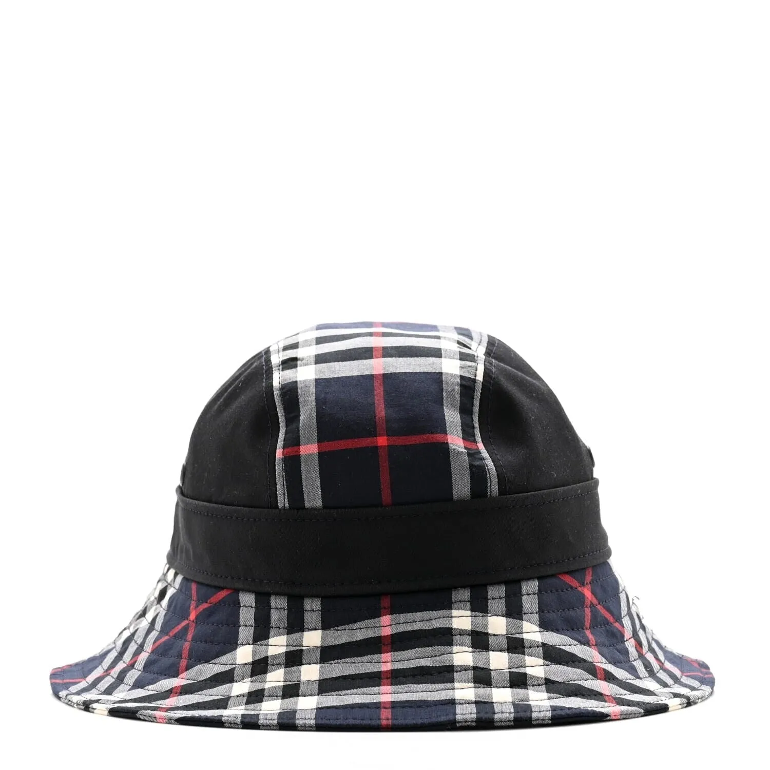 Burberry Supernova Check Bucket Hat S Navy (Pre-Owned) sold by Zulily product image thumbnail 3