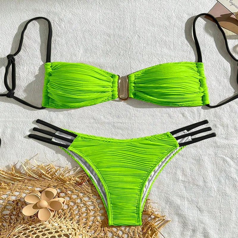 Green Bikini sold by Zulily