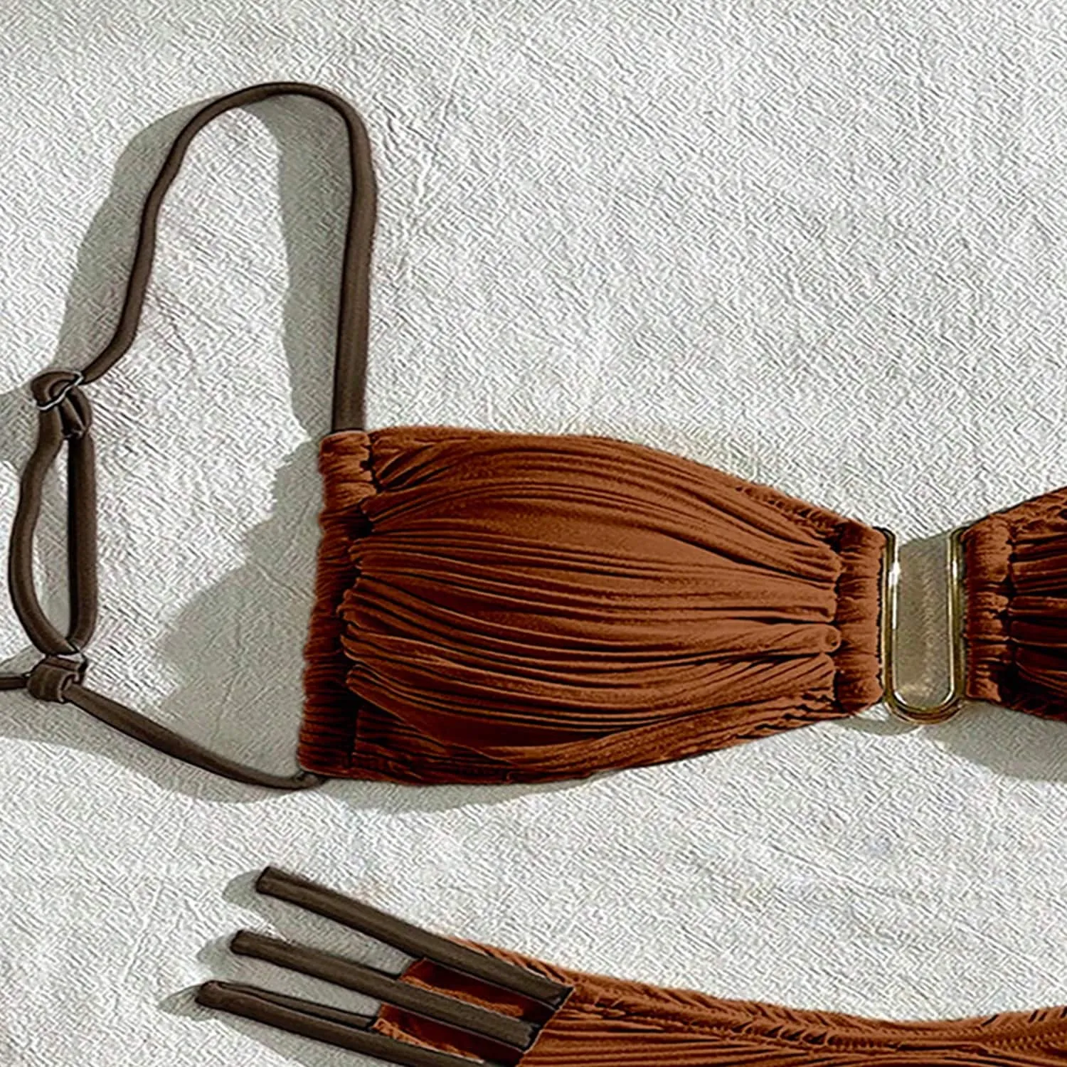 Brown Bikini sold by Zulily product image thumbnail 3