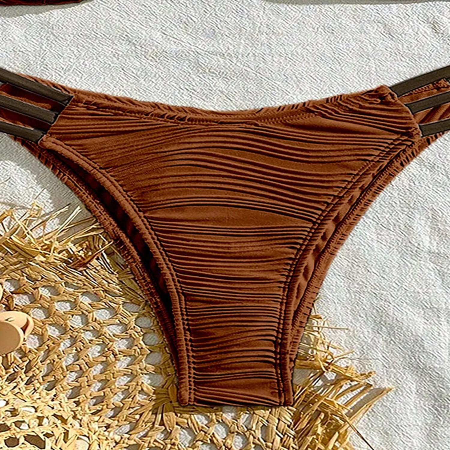 Brown Bikini sold by Zulily product image thumbnail 4