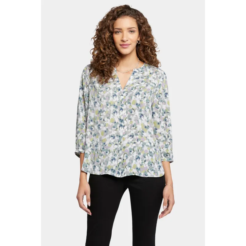 Ladies-Pintuck Blouse sold by Zulily